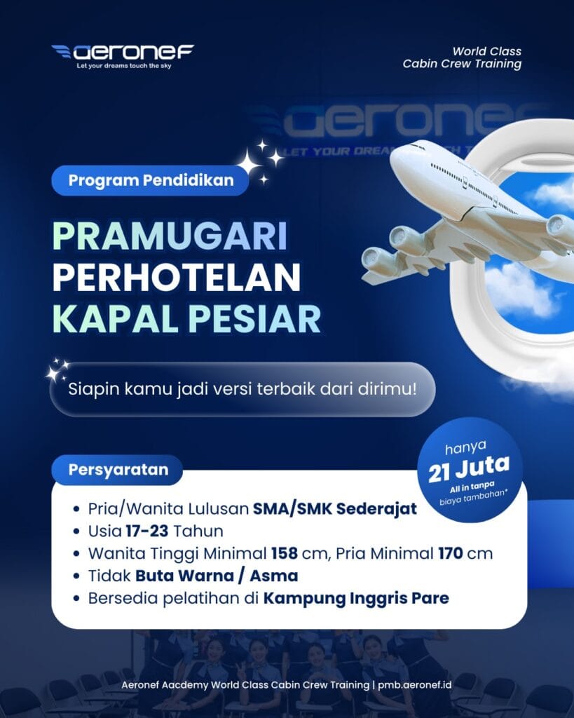 Pilihan Sekolah Pramugari Terbaik