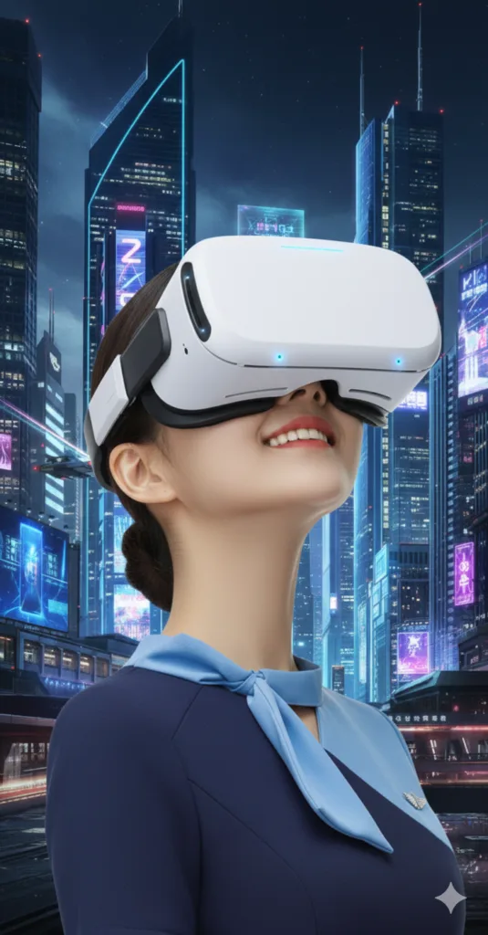 Teknologi Virtual Reality di Sekolah Pramugari Aeronef Indonesia