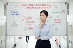 Bolehkah anda segera menjadi pramugari di sekolah pramugari?
