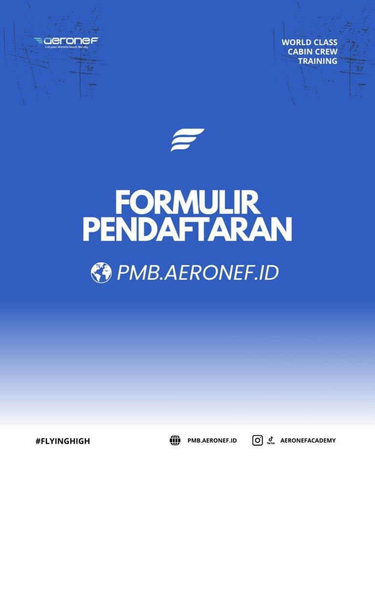 Formulir Pendaftaran Sekolah Pramugari Aeronef Jawa Timur