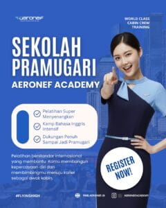 Sekolah Pramugari Resmi dan Terpercaya