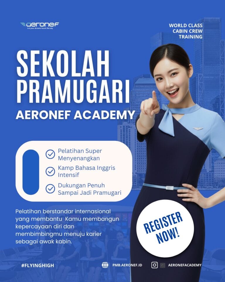 Sekolah Pramugari Resmi dan Terpercaya