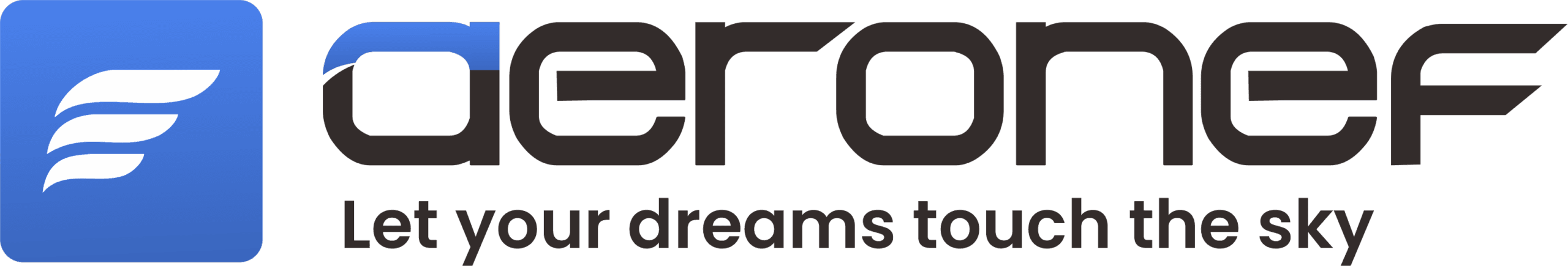 logo sekolah pramugari terbaik aeronef