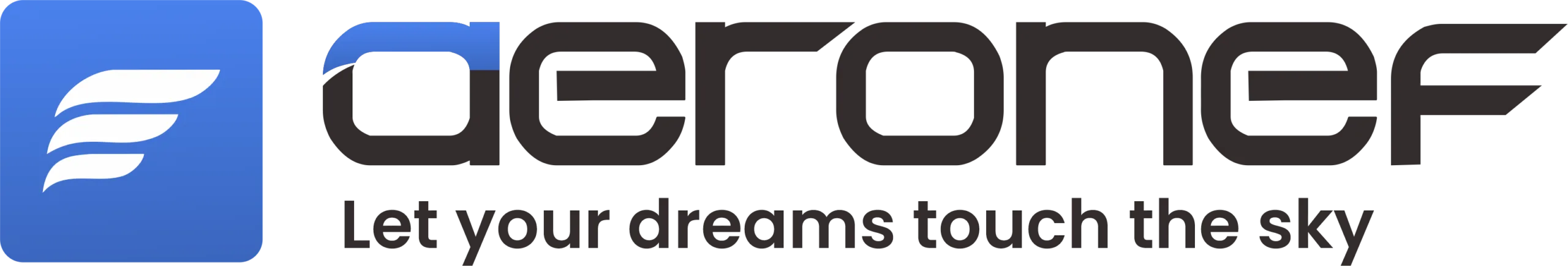 logo sekolah pramugari terbaik aeronef